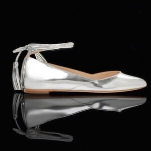 LOEFFLER RANDALL
PENELOP SILVER FLATS SIZE 8 B